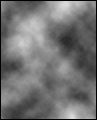 A mask generated from the clouds filter